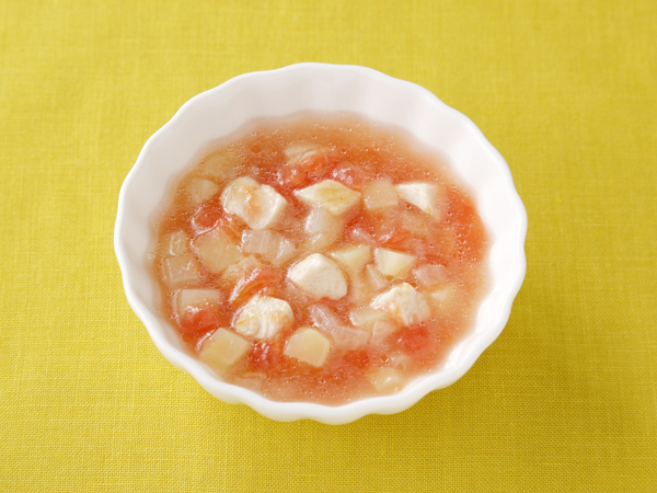 鶏ささみのトマト煮